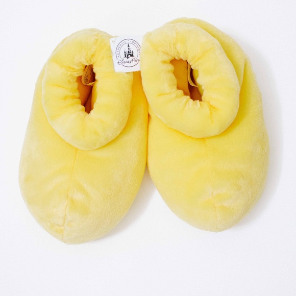 mickey mouse yellow slippers
